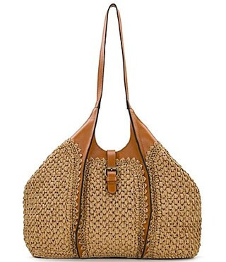 Patricia Nash Santorini Woven Straw Tote Bag - Natural/Tan | Dillard's