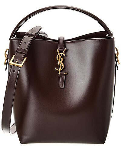 Le 37 Leather Bucket Bag | Gilt & Gilt City