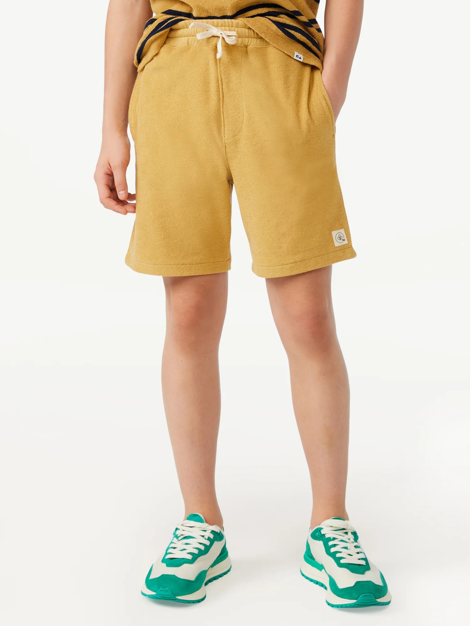 Free Assembly Boys Terrycloth Shorts, Sizes 4-18 - Walmart.com | Walmart (US)