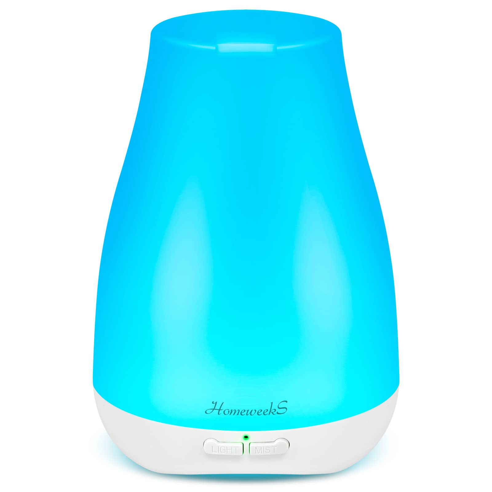 Homeweeks Diffusers, 100ml Colorful Essential Oil Diffuser with Adjustable Mist Mode, Auto Off Ar... | Amazon (US)