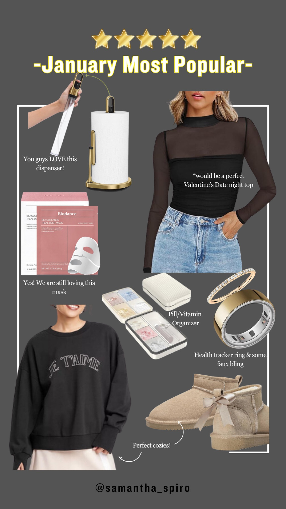 Your January favorites! 

#LTKBeauty #LTKMostLoved #LTKFindsUnder50