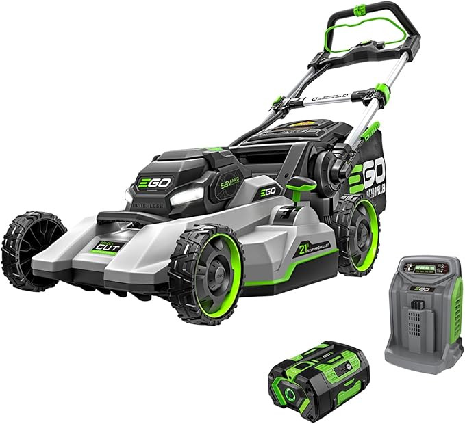EGO POWER+ Electric Lawn Mower, Self-Propelled Cordless with Select Cut and Touch Drive, Includes... | Amazon (US)