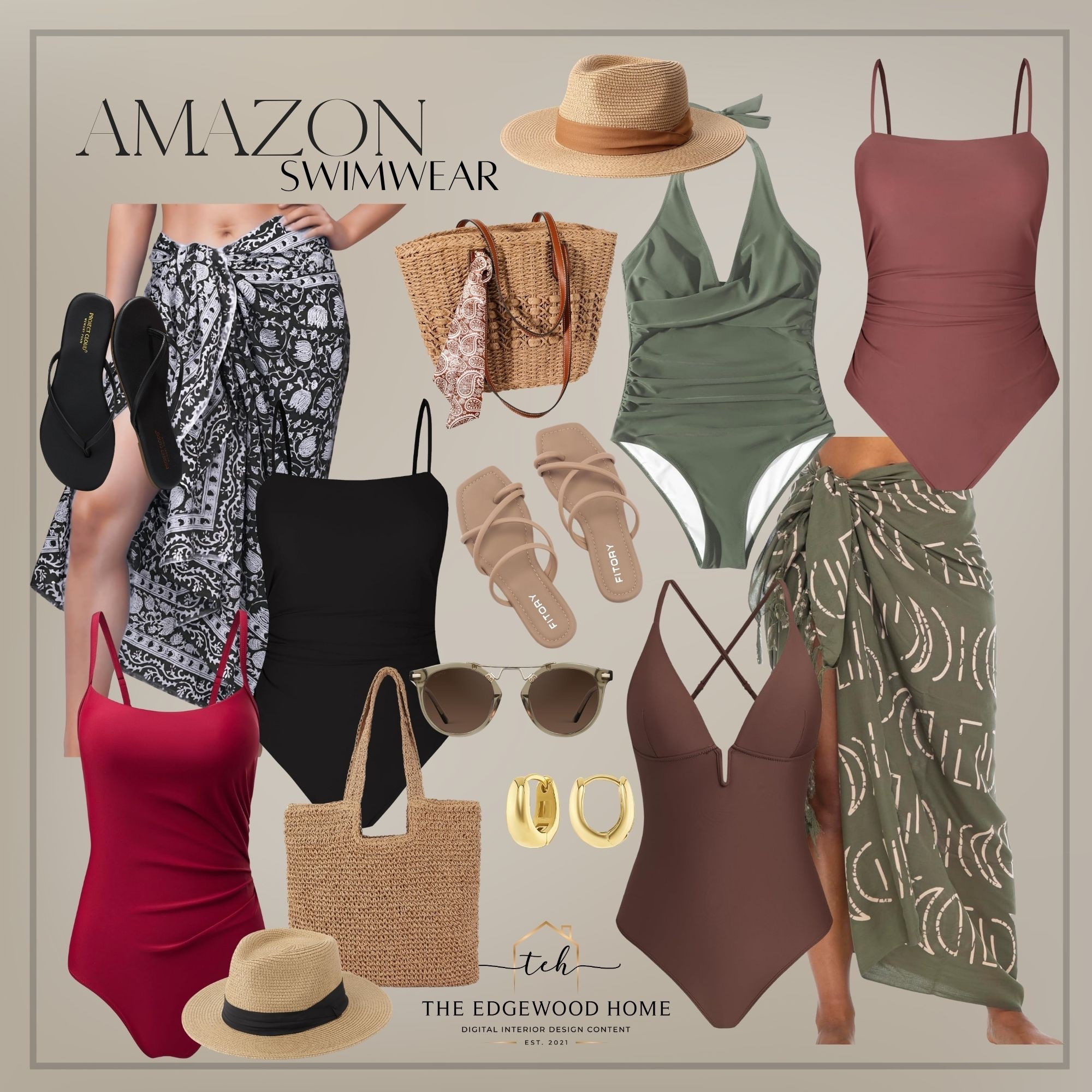 Amazon swimwear for all styles!

#LTKSeasonal #LTKOver40 #LTKootd
