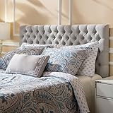 Amazon.com: Christopher Knight Home Jezebel Fabric Headboard, Queen / Full, Light Grey : Home & K... | Amazon (US)