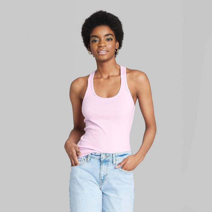 Women's Ribbed Tank Top - Wild Fable™ | Target
