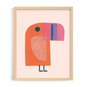 Mod Toucan Framed Wall Art by Minted for West Elm | West Elm (US)