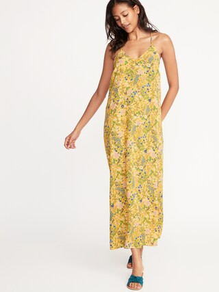 V-Neck Maxi Shift Dress for Women | Old Navy | Old Navy CA