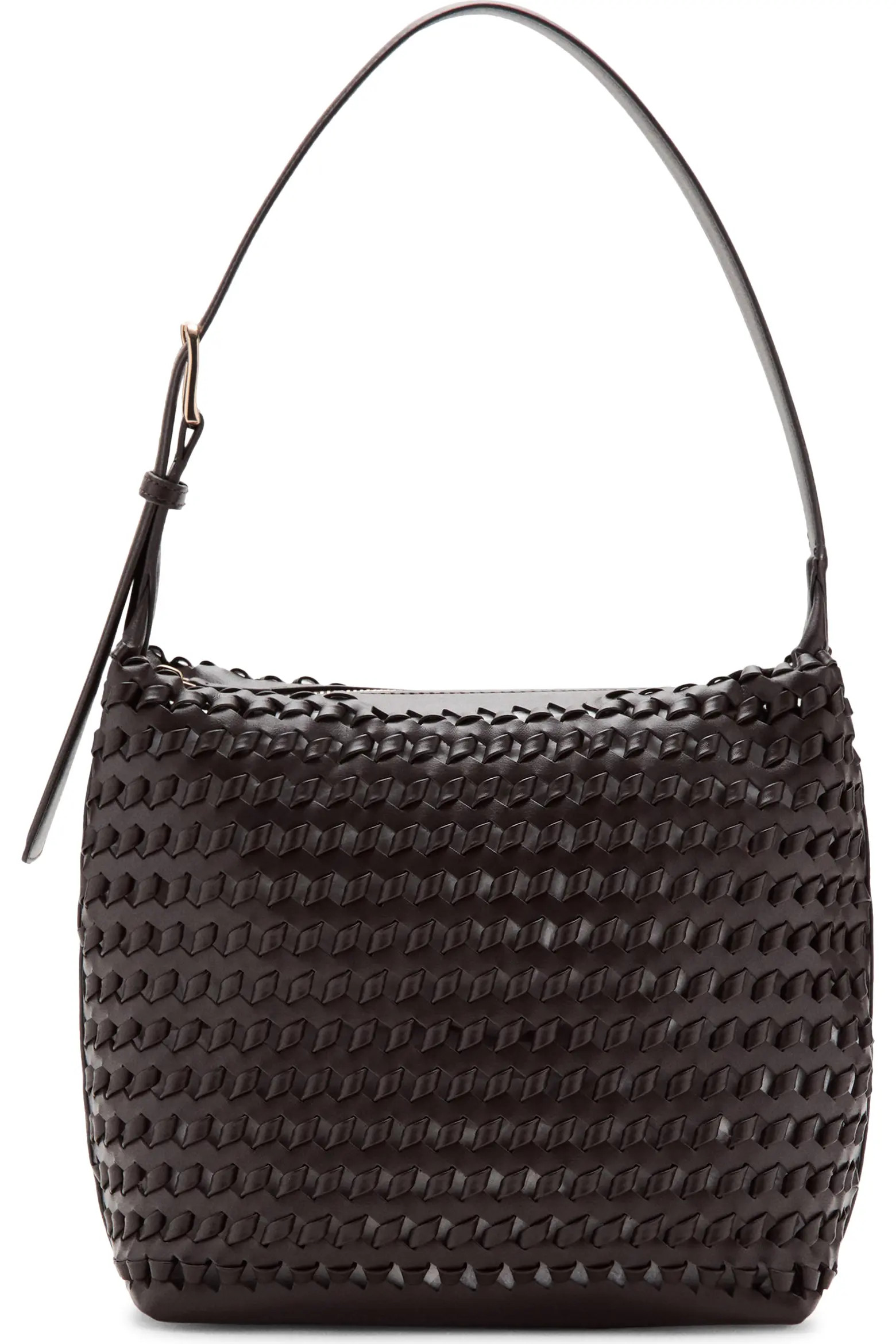 MANGO Braided Faux Leather Shoulder Bag (Women) | Nordstrom | Nordstrom