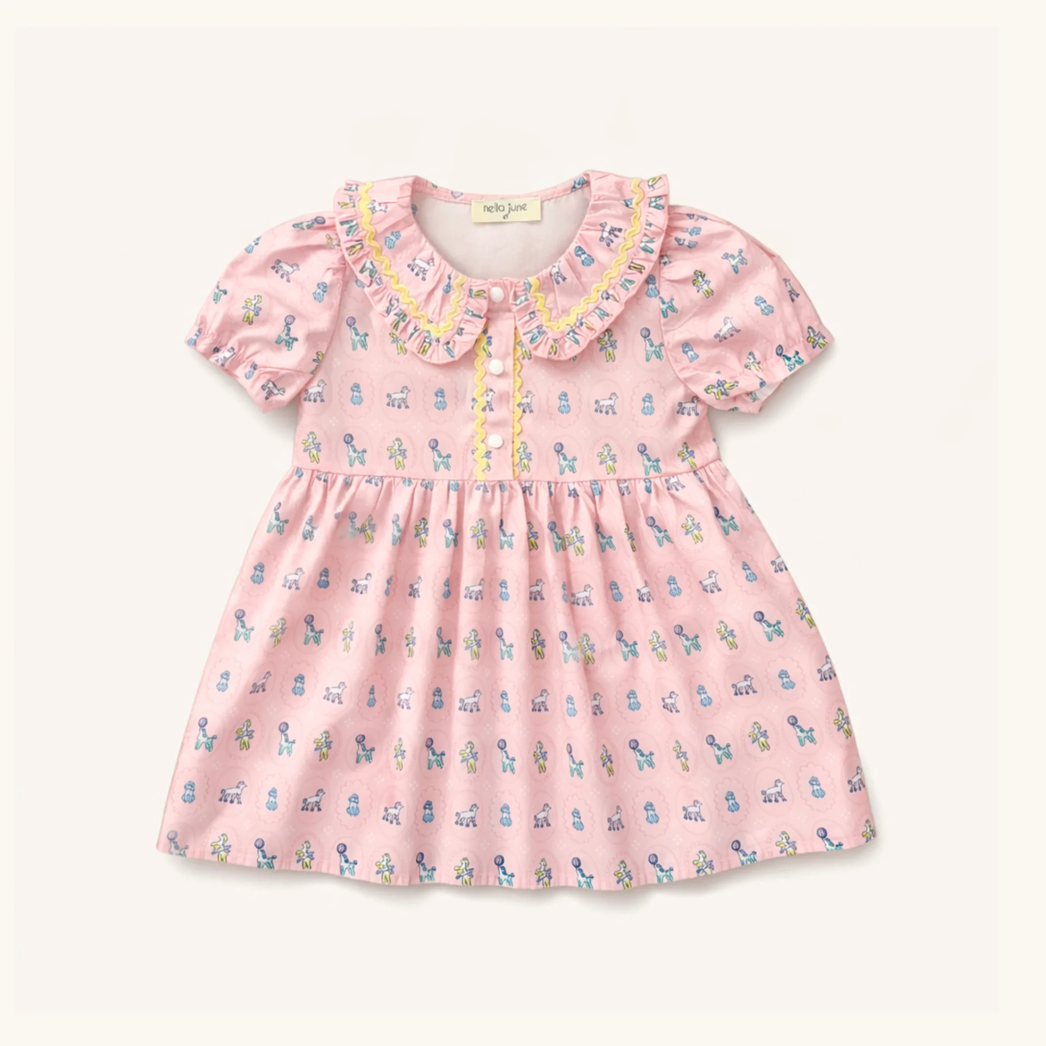 Rick Rack Dress in Poodle | Nella June