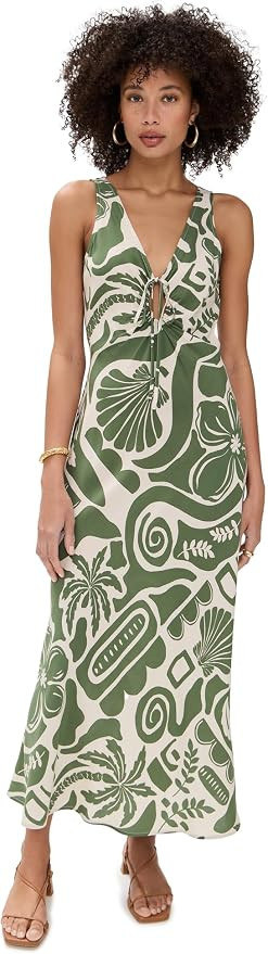 Women's Amos Keyhole Midi Dress | Amazon (US)