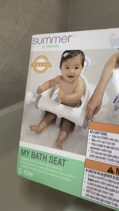 New bathtub seat for Cape! I’ve tried so many & seen a lot of reviews on this one so hopefully this is the one we like!

#LTKbaby #LTKkids #LTKsalealert