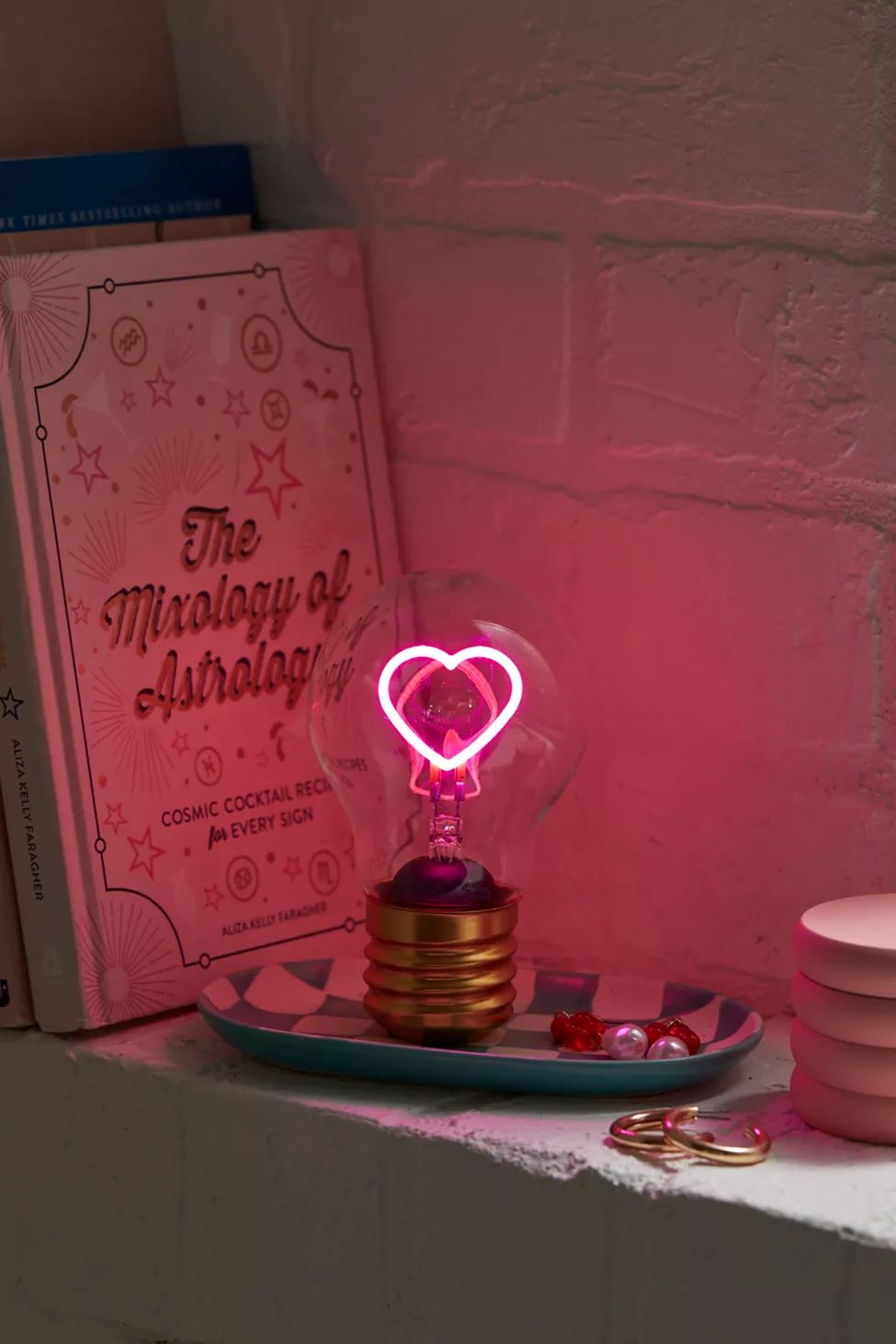 Heart Shaped Cordless Magic Bulb Light | Urban Outfitters (US and RoW)