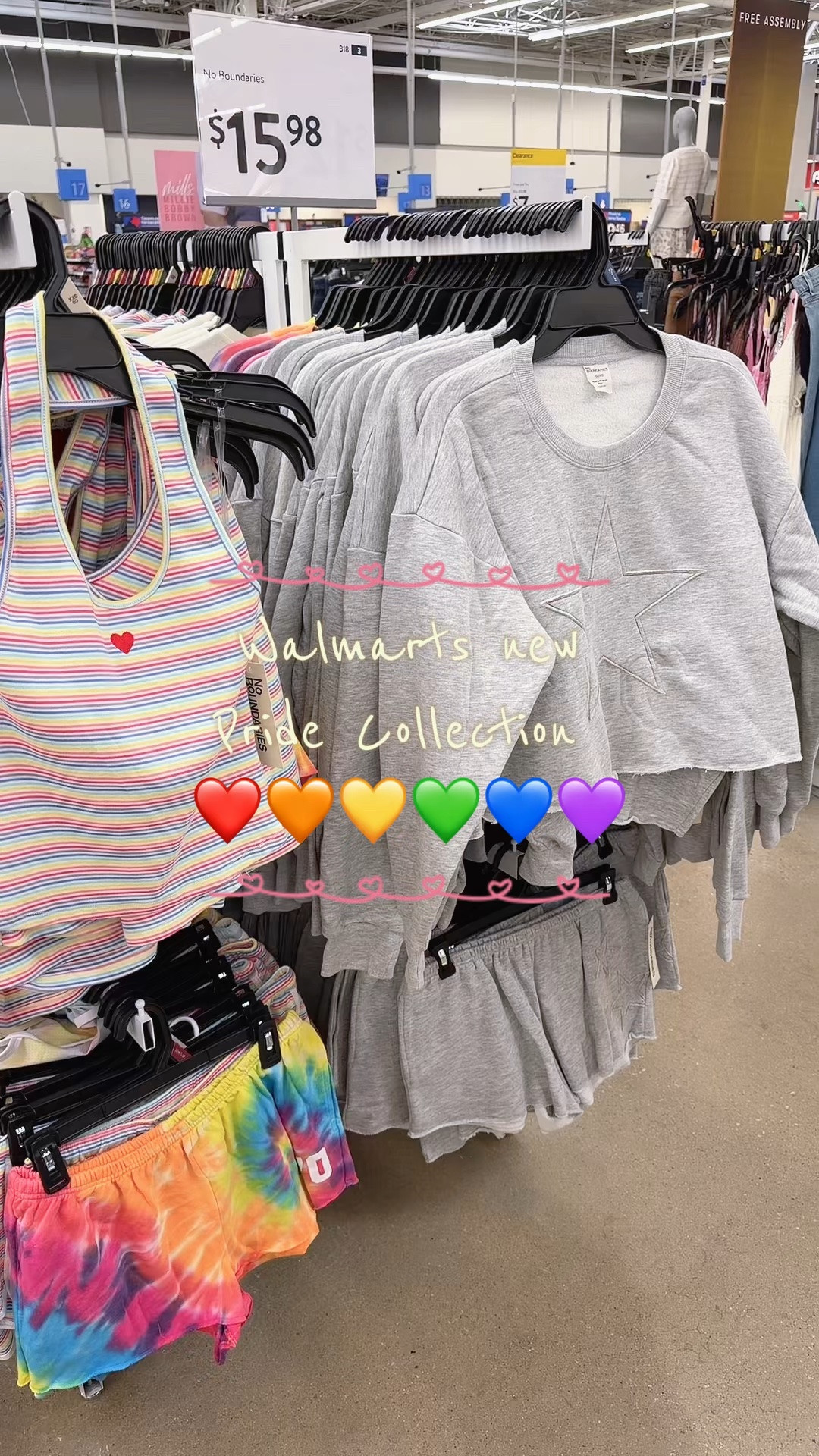Walmarts new pride collection!❤️🧡💛💚💙💜 most things 100% cotton! ✨

#LTKgrwm #LTKootd #LTKdayinmylife