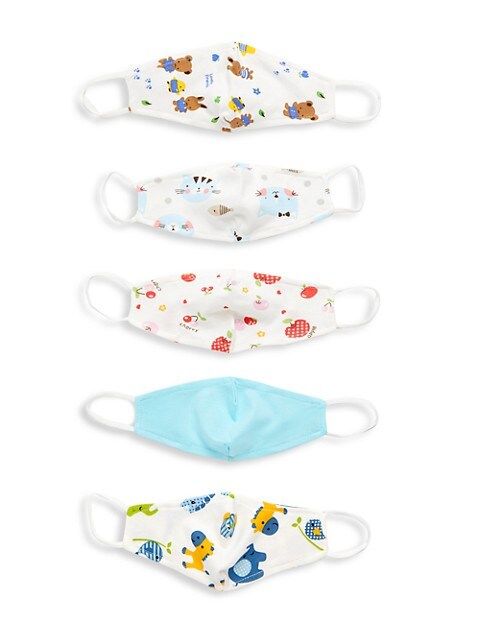 Little Kid's & Kid's Five-Pack Face Mask Set | Saks Fifth Avenue OFF 5TH