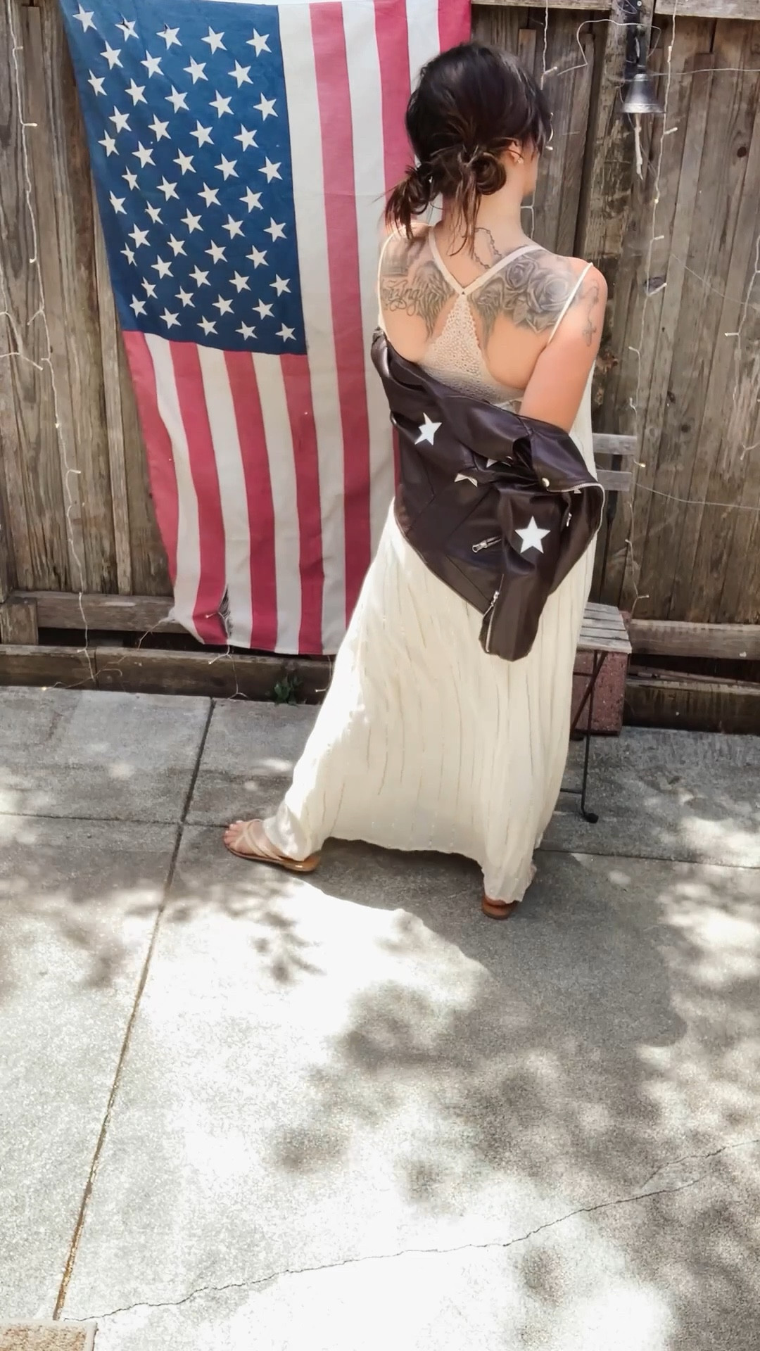 Wearing a medium in the bralette 
Size 6 in sandals

Dress is 3BN

4th of July outfit 
Maxi dress
Sandals


#LTKSwim #LTKU #LTKSummerSales