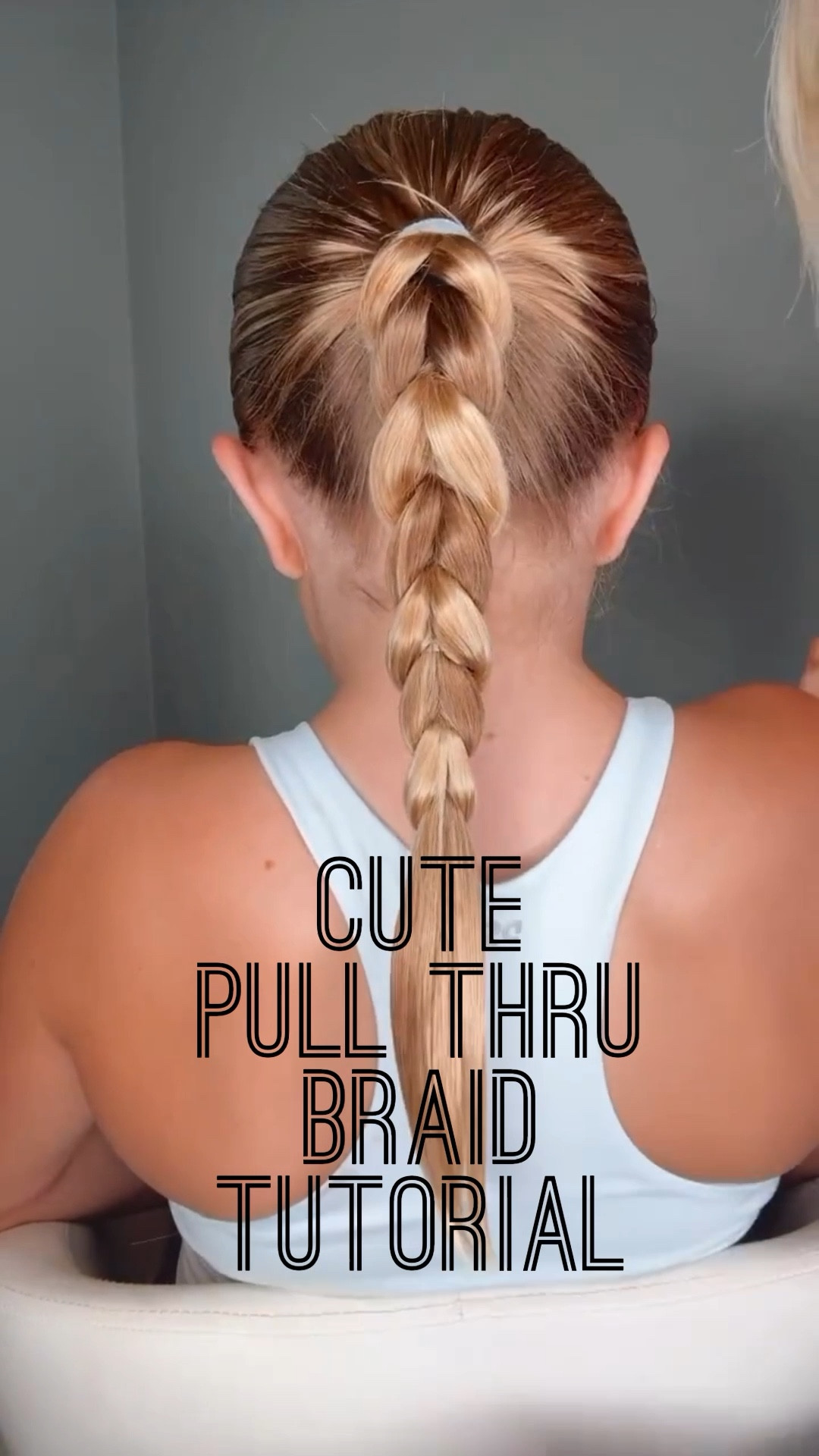 CUTE PULL THRU BRAID TUTORIAL 🩷 This is a cute hairstyle for warm weather! I’m sharing my favorite hair products! Make sure you’re following us for daily hairstyles! 

#LTKBeauty