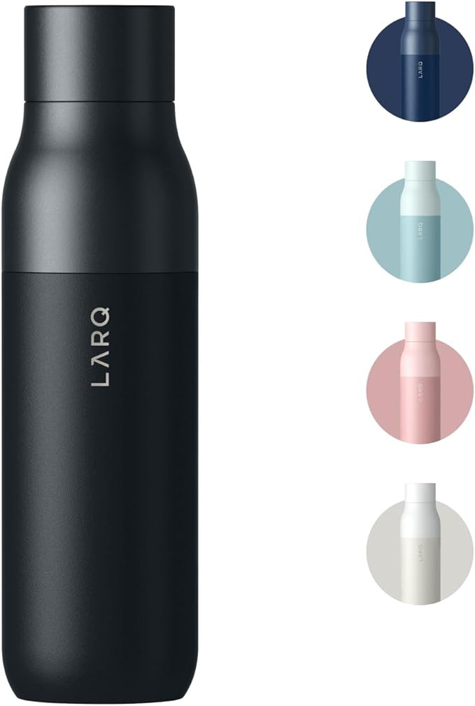 LARQ Bottle Twist Top 25 oz - Insulated Stainless Steel Water Bottle | Thermos, BPA Free | Reusab... | Amazon (US)