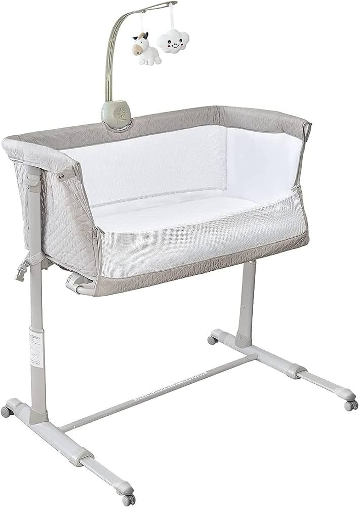 Cloud Baby Bedside Baby Bassinet, Best Bed Cribs for Infant Newborn, Portable Sleeper for Safer C... | Amazon (US)