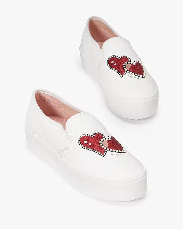 Alexia Hearts Sneakers | Kate Spade (US)