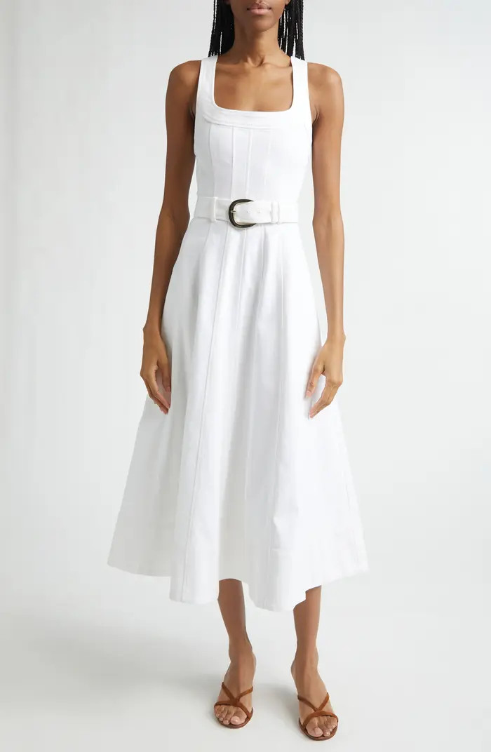 Cambree White Denim Dress | Nordstrom