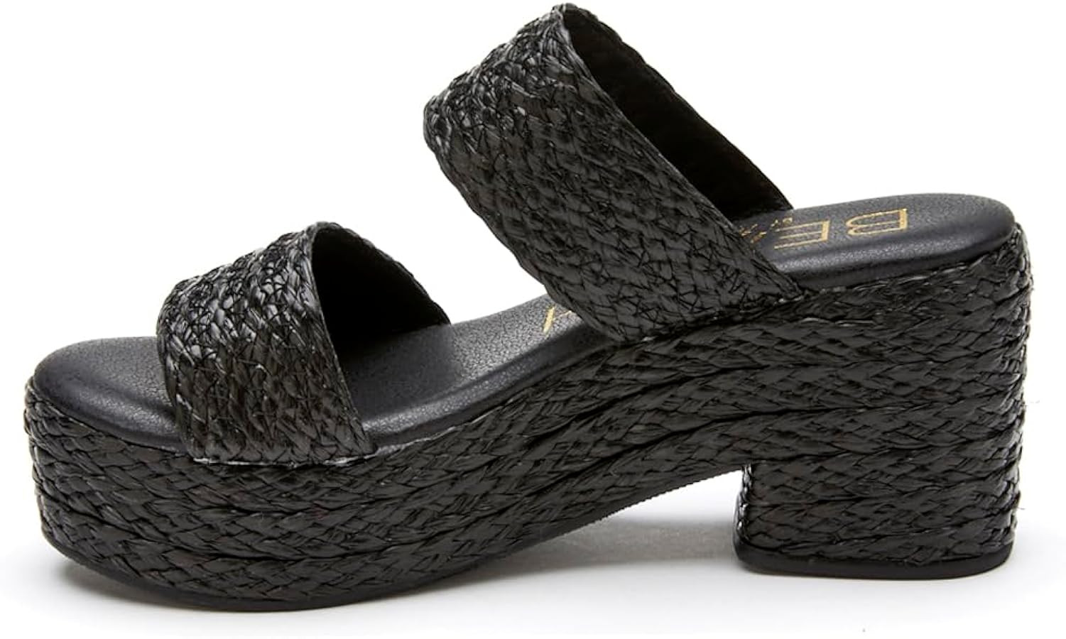 BEACH by Matisse Womens Ocean Ave Platform Athletic Sandals Casual High Heel 3" & Up - Black | Amazon (US)