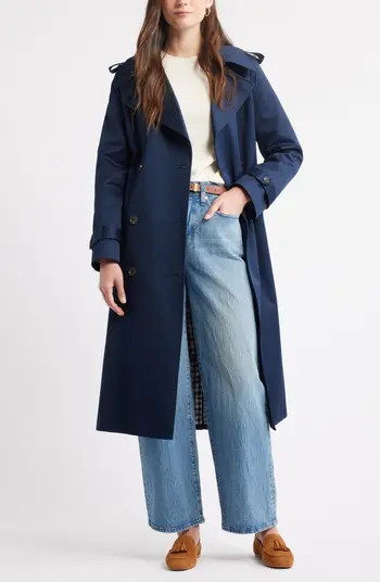 Caslon® Cotton Trench Coat | Nordstrom | Nordstrom