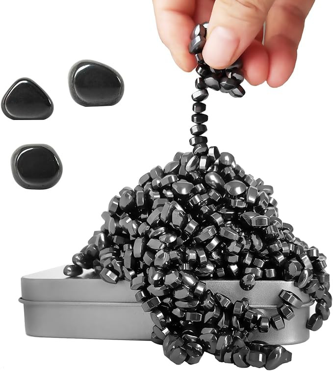 Mini Magnetic Balls, Over 600 Ferrite Mini Magnet Stones, Adult Fidgets Magnetic Balls Toys for A... | Amazon (US)