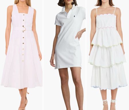 New! White dresses 

#LTKSeasonal