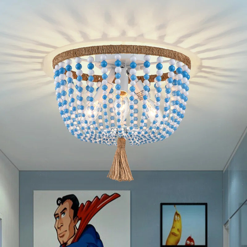 Antoinette 3 - Light Bowl Semi Flush Mount | Wayfair North America