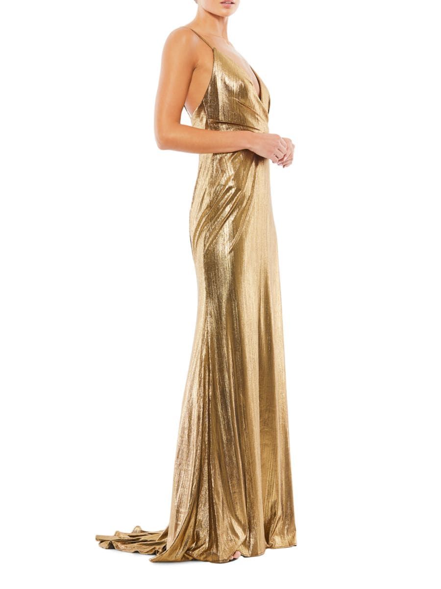 Metallic Mermaid Gown | Saks Fifth Avenue