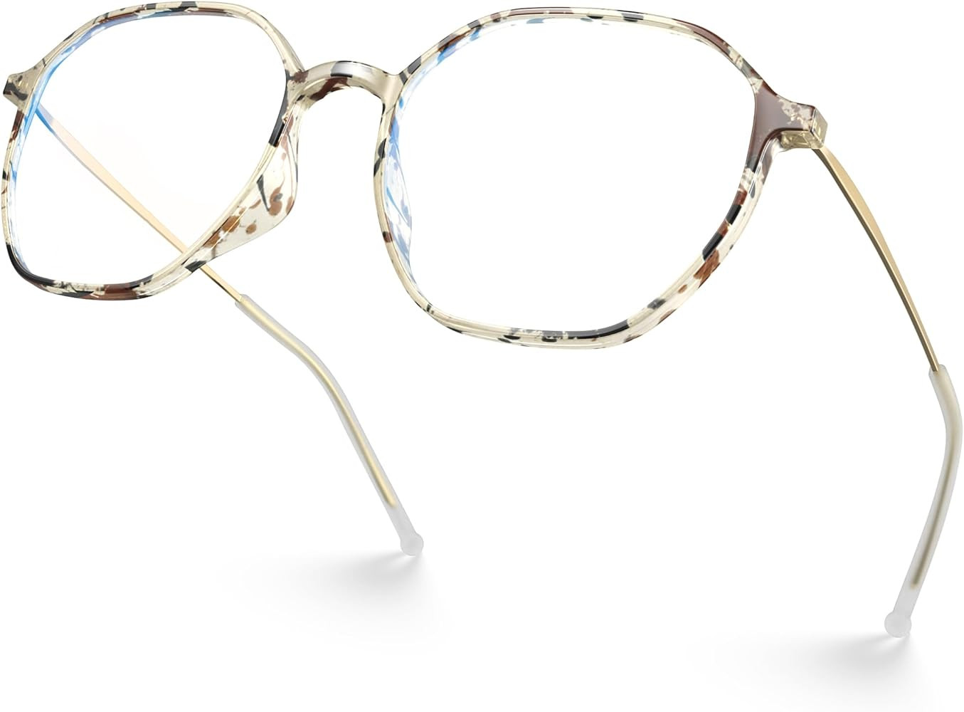 VISOONE Lightweight TR90 Blue Light Blocking Glasses Frame with Anti Glare Eye Protection for Wom... | Amazon (US)