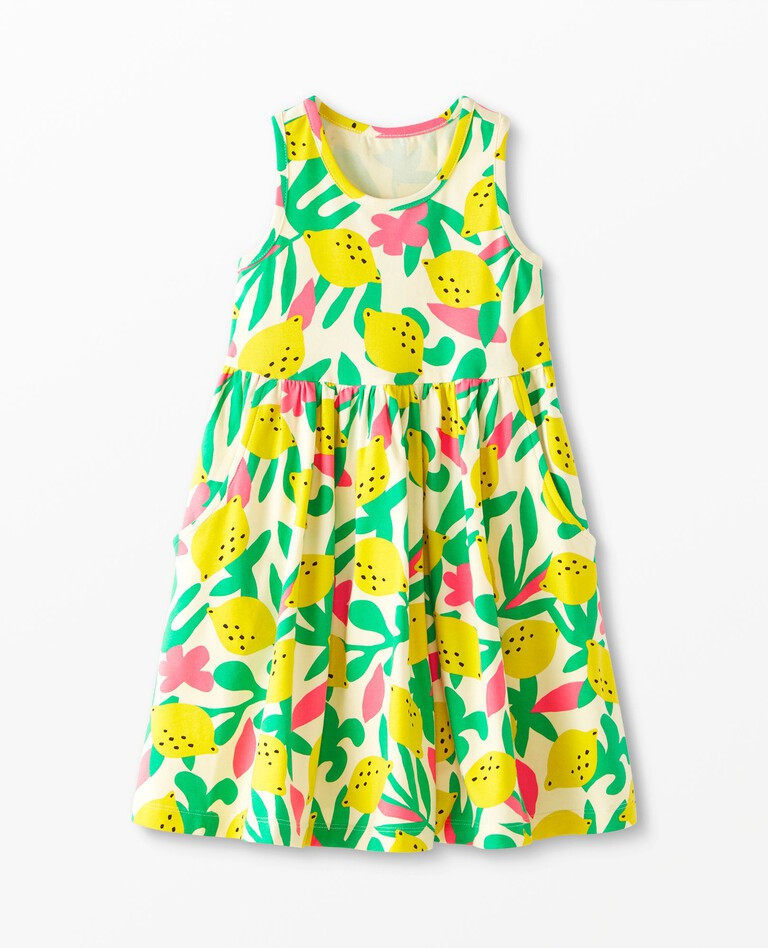 Print Racerback Skater Dress | Hanna Andersson