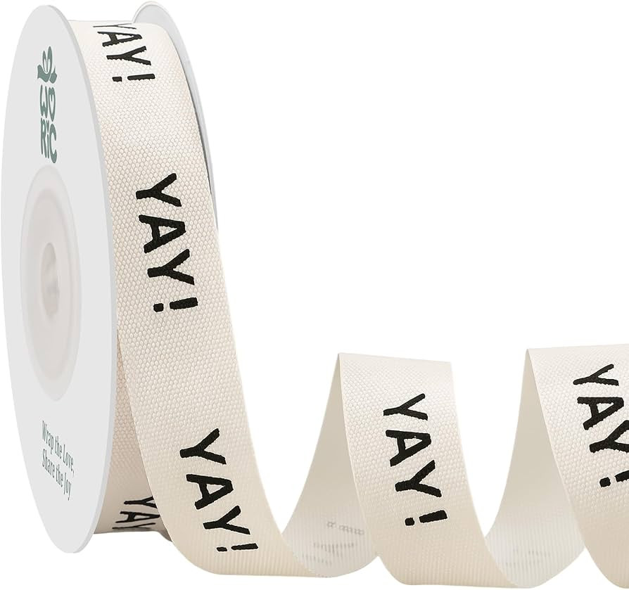 woric 5/8 Inch Cotton Ribbon 12 Yards Natural Twill Tape Cotton Fabric | Amazon (US)
