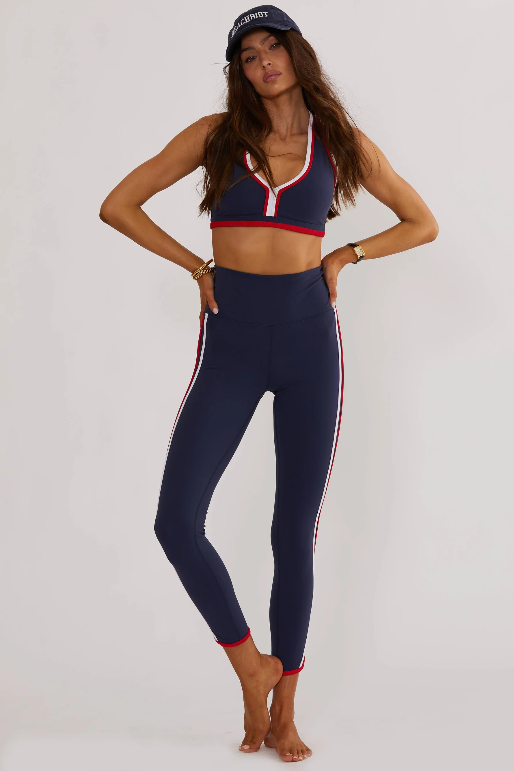 Nella Legging Americana Colorblock | Active Legging | Beach Riot | Beach Riot
