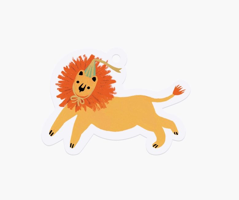 Party Lion Gift Tags | Rifle Paper Co.