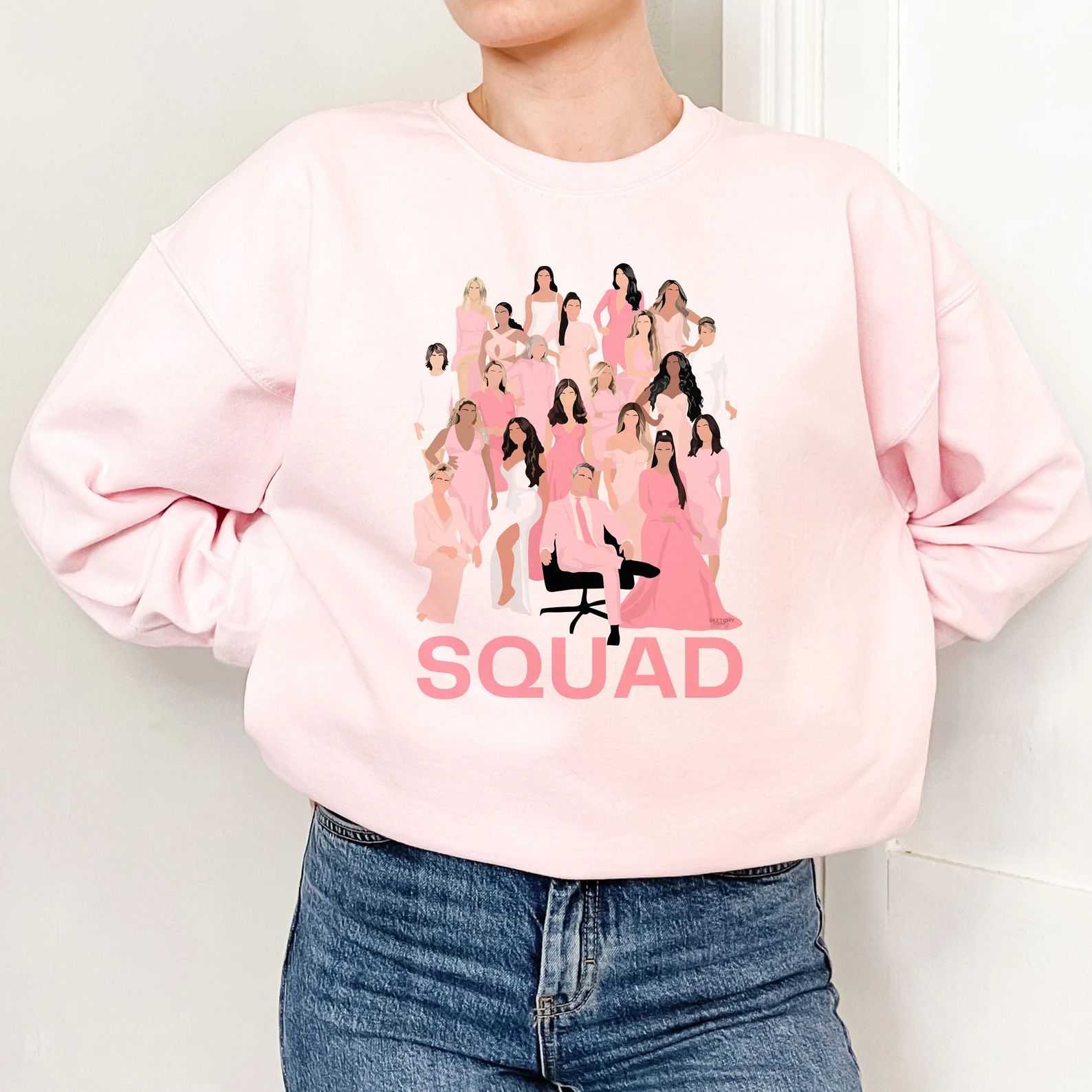Housewives Squad Crewneck Sweatshirt | Bravo Real Housewives Andy Cohen | Etsy (US)