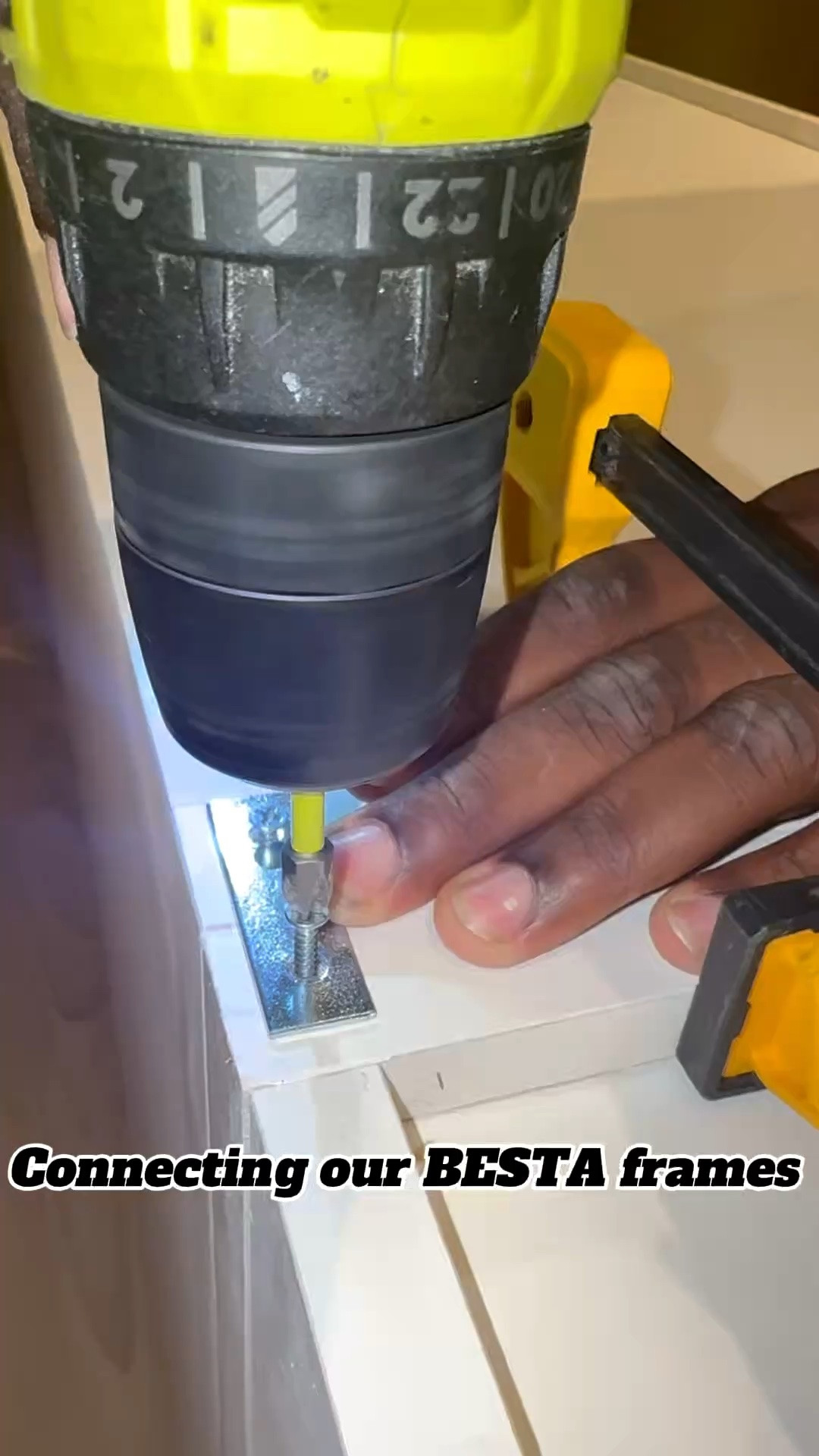 How we connected our IKEA BESTA frames together?

We used the zinc plates steel mending brace from @lowes  to connect the frames together.

#diy #ikea #mudroom #lowes #fyp

#LTKvlog #LTKHome
