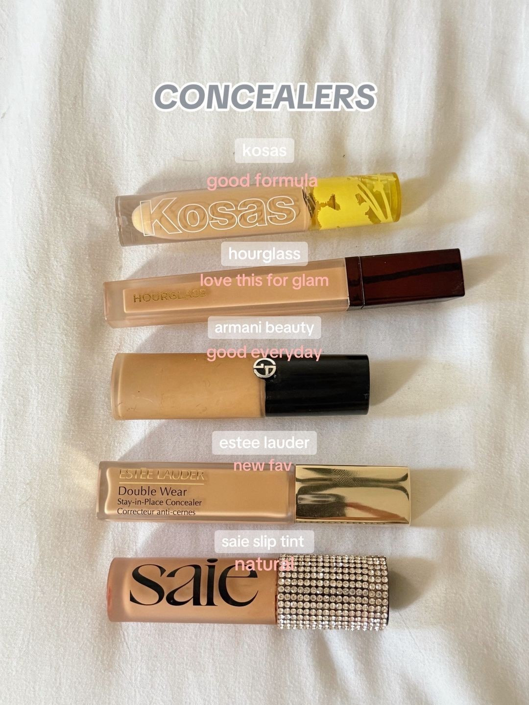 fav concealers! ❤︎︎