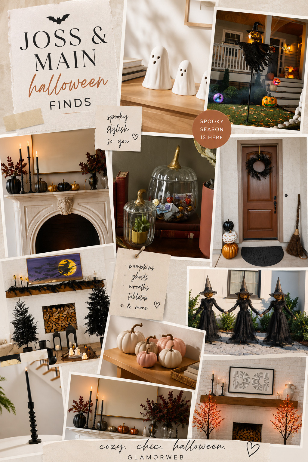 Just found the CUTEST halloween pieces from Joss & Main and I’m obsessed 😭🎃

from wreaths for your front door to pumpkin decor + little ghost tabletop finds… everything is so cozy and aesthetic this year 🕯️👻

perfect if you’re decorating early (because same lol) 🍂

#halloweenfinds #jossandmainhome #fallhomevibes #pumpkindecorating #ghostdecor #cozyhomefinds #fallready #halloweendecorating #ltkhomeinspo #ltkseasonal #ltkfallfinds #homeaesthetic #fallcozyhome #decorfinds #entrywayinspo #tabletopstyling #seasonaldecorating #fallhomestyle #cozycorners #pumpkinlove #halloweenready #neutralfall #warmhome #homedetails #decorideas #simpledecor #fallinspiration #cozyseason #autumnvibes #homestyleinspo 

 #LTKSeasonal #LTKHome #LTKSaleAlert