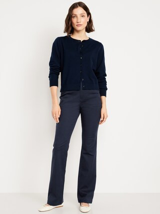 High-Waisted Uniform Boot-Cut Pants | Old Navy | Old Navy (US)