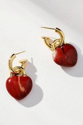 Holst + Lee Heart Locket Earrings | Anthropologie (US)