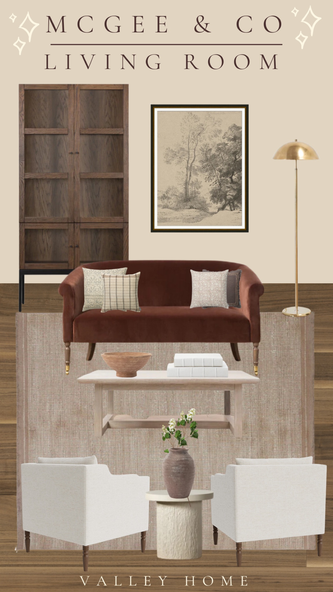 McGee & Co living room styling

#LTKhome