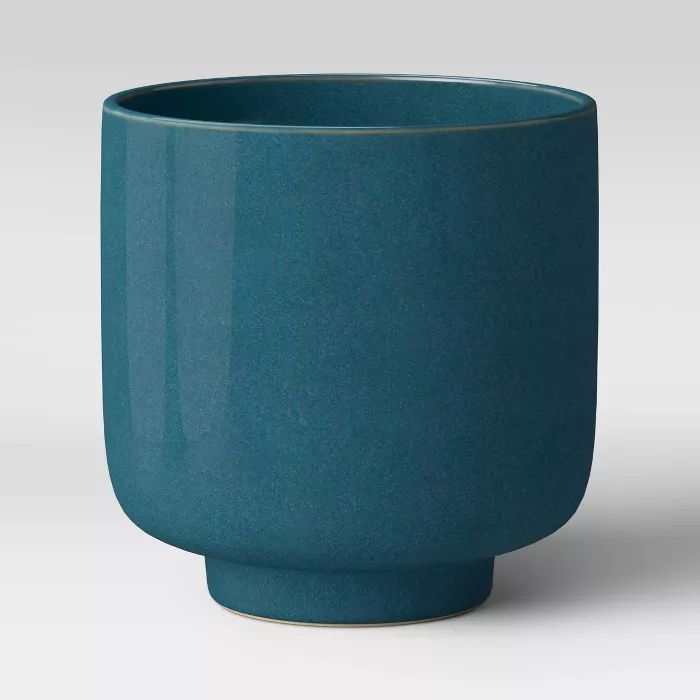 8" Footed Planter Blue - Project 62™ | Target