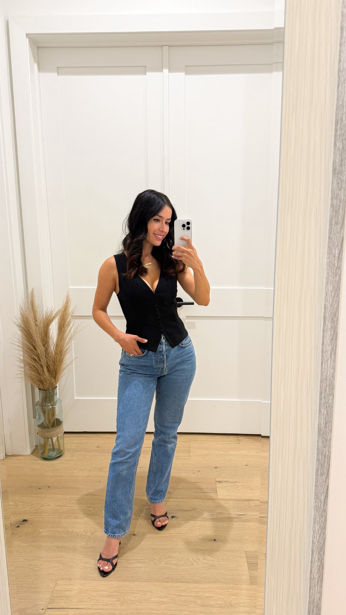 Date Night Fit! I am loving these new Tony Bianco kitten heels! ✨#LTKDateNight #LTKMustHaves