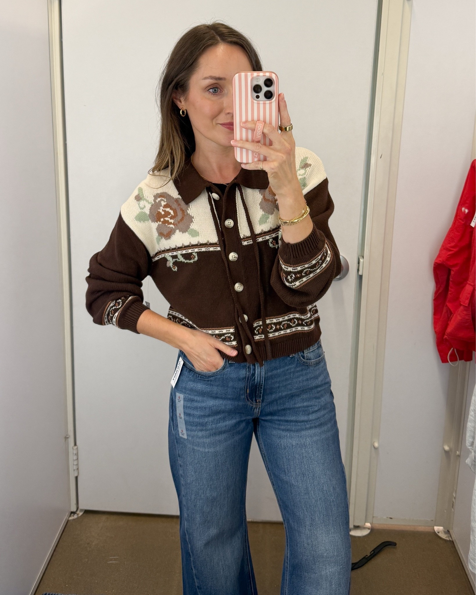 Pretty detailed cardigan from old navy - on sale for 50% off!