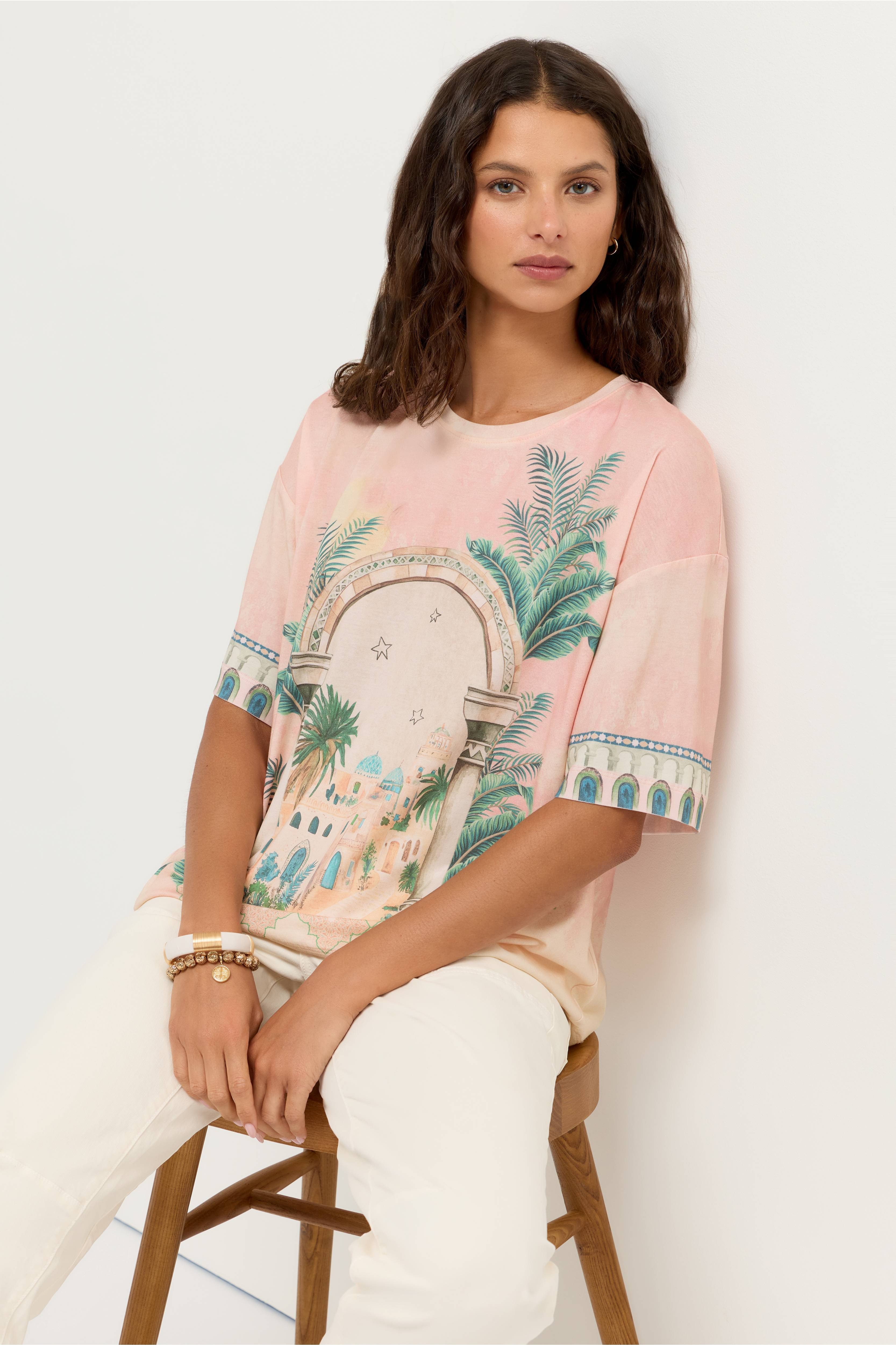 MARNIE OVERSIZED TEE
                                
                                    
      ... | Johnny Was