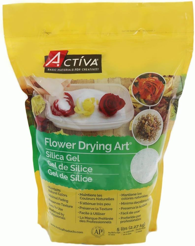 ACTIVA 2610 Silica Gel for Flower Drying, 5 Pound | Amazon (US)