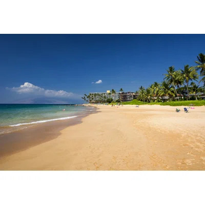 Keawakapu Beach by 7Michael - Wrapped Canvas Photograph | Wayfair North America