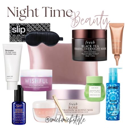 Sephora Sale // Night time beauty products // silk pillowcase // lip mask // sleep mask // moisturizer 

#LTKGiftGuide #LTKbeauty #LTKsalealert