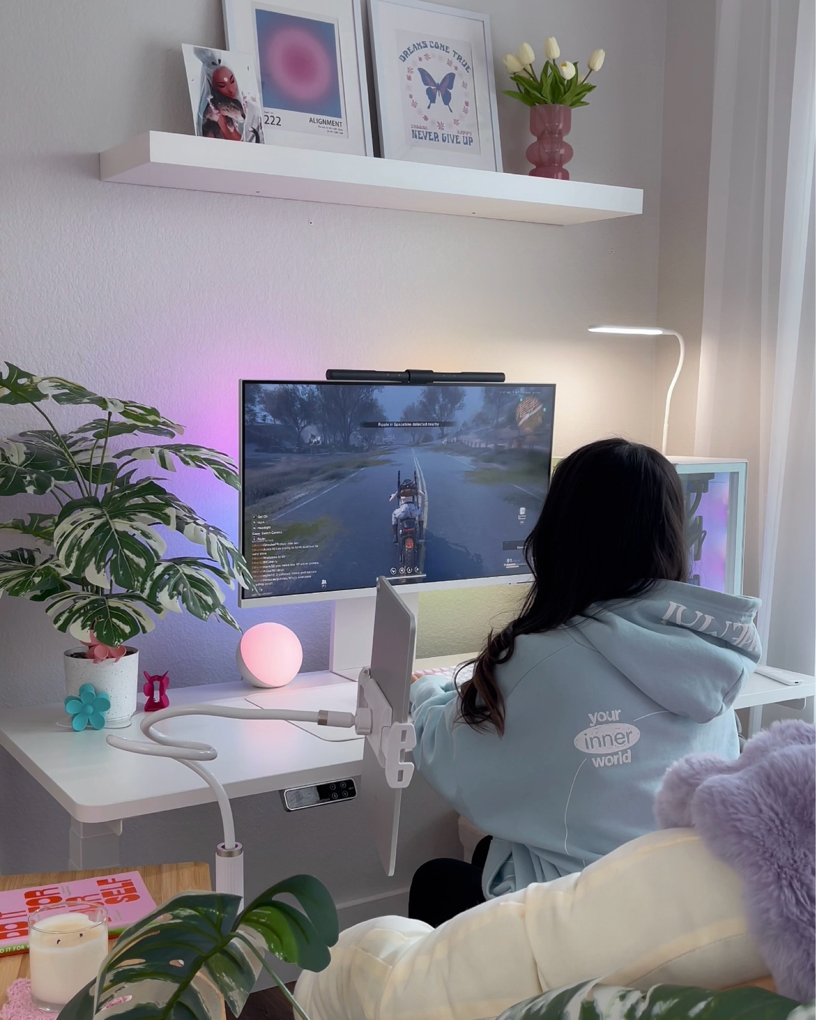 Aesthetic desk space inspo


desk space goals, desk setup ideas, gaming setup ideas, gaming desk, cozy room decor

#cozyroominspo #deskinspo